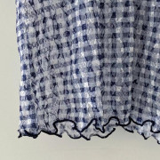 Teegan 格仔打底TEE
