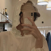 Hoodie Blouse 花邊帽上衣
