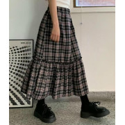 格仔魚尾裙
