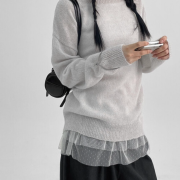 一字領knit
