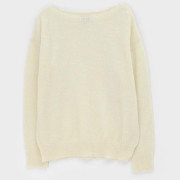 一字領knit
