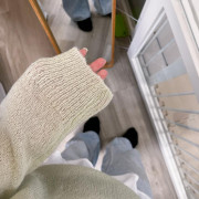 一字領knit
