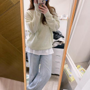 一字領knit