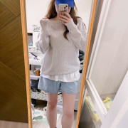一字領knit