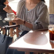 Aya 小格子上衣