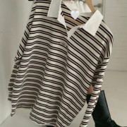 間條polo tee