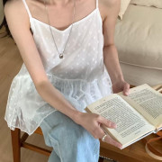 輕紗吊帶連身裙