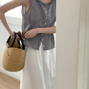 Gingham check 背心上衣
