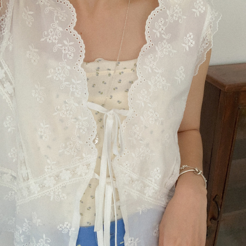 Lace 背心