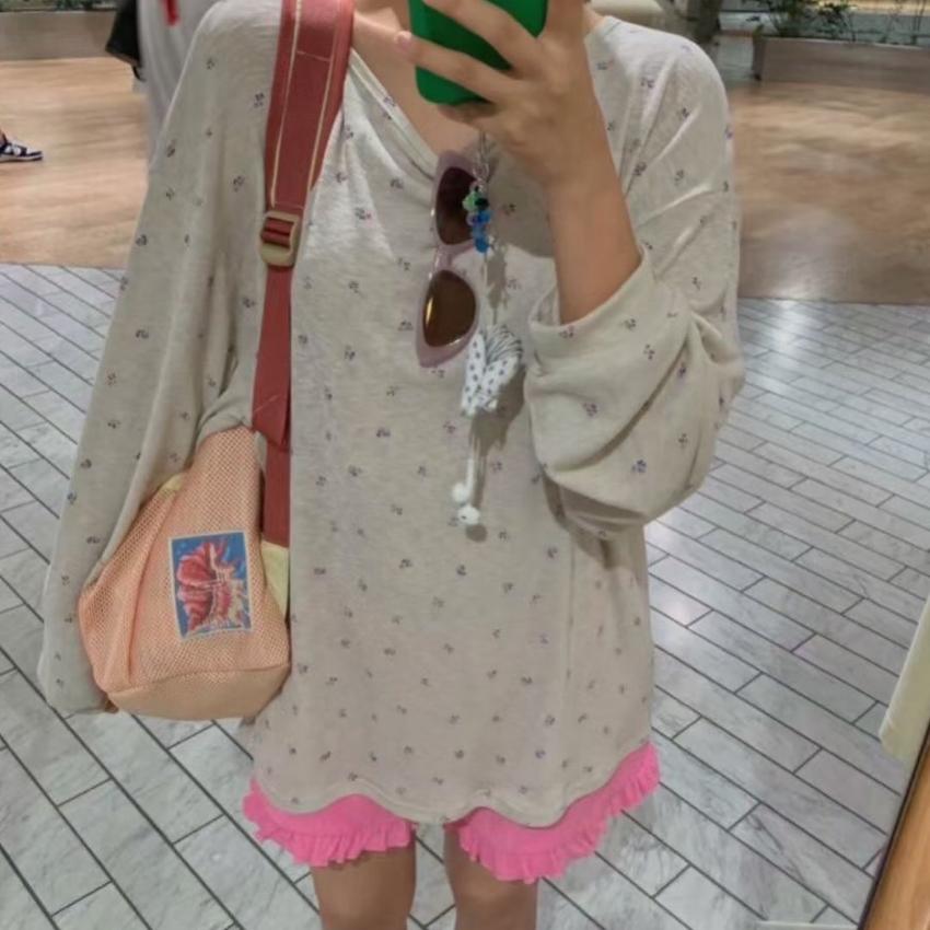 Heather 碎花tee Heather 碎花tee