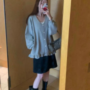 花邊腳闊外套 花邊腳闊外套