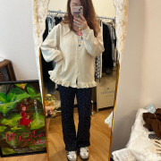 花邊腳闊外套 花邊腳闊外套