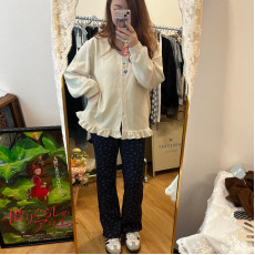 花邊腳闊外套