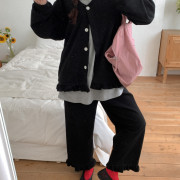 花邊腳闊外套 花邊腳闊外套