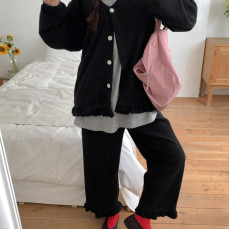花邊腳闊外套
