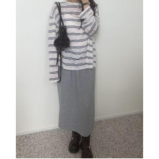 彈性pencil skirt