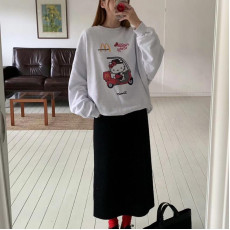 彈性pencil skirt