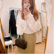 彈性pencil skirt