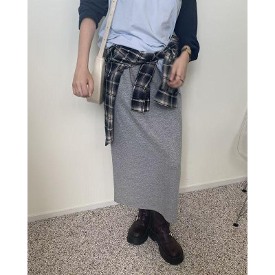 彈性pencil skirt