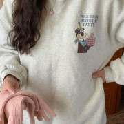 生日熊抓毛衛衣