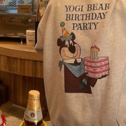 生日熊抓毛衛衣