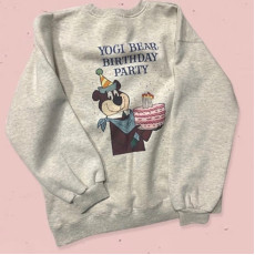 生日熊抓毛衛衣